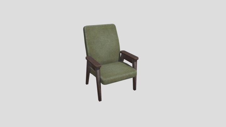 Старое кресло СССР 70-х – Modèle 3D gratuit STL