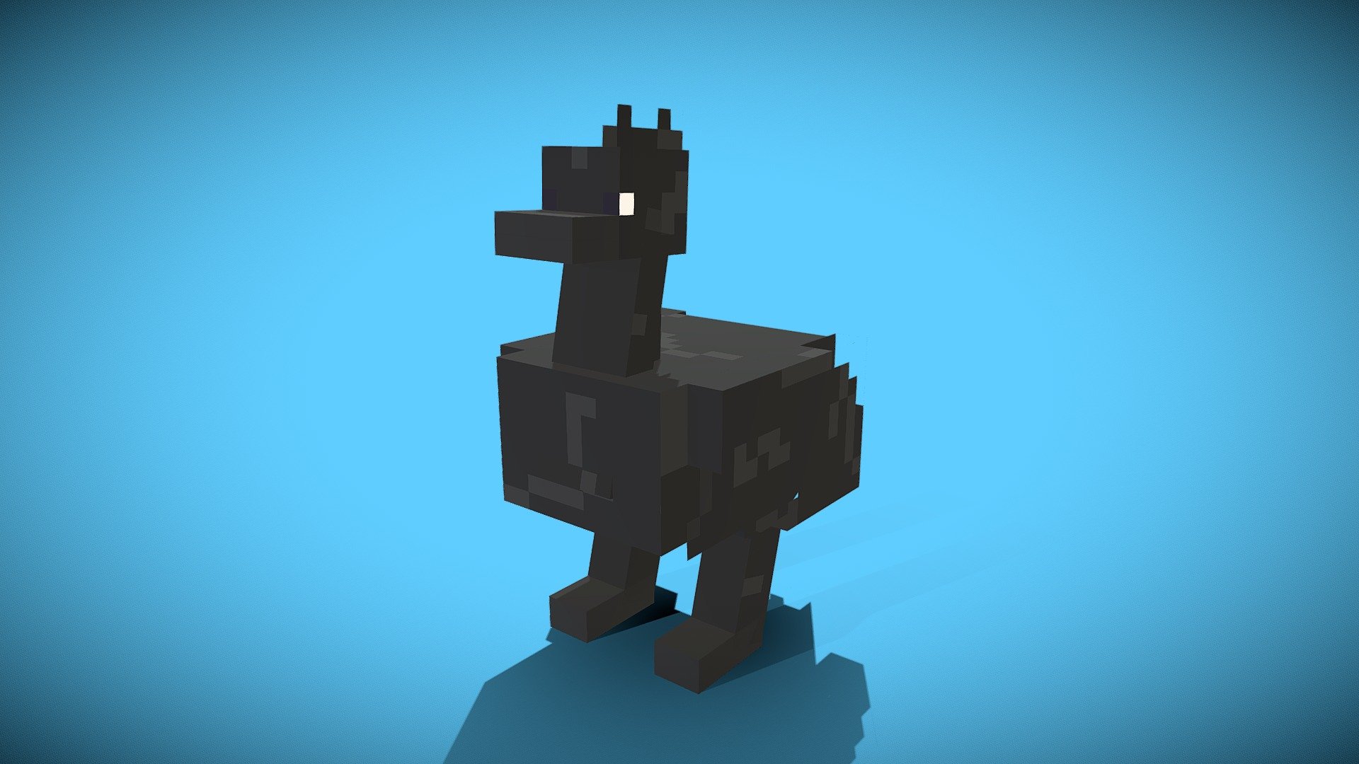 Minecraft - Emu - Download Free 3D model by AAV's 3D Models (@AAV_s ...