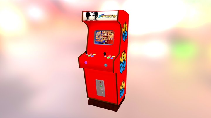 Borne D'arcade 3D Model