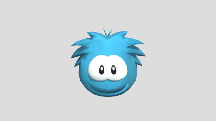 Puffle 3D Model