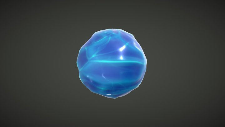 Water Material 3D Model