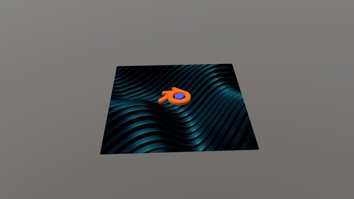 logo blender 3D Model