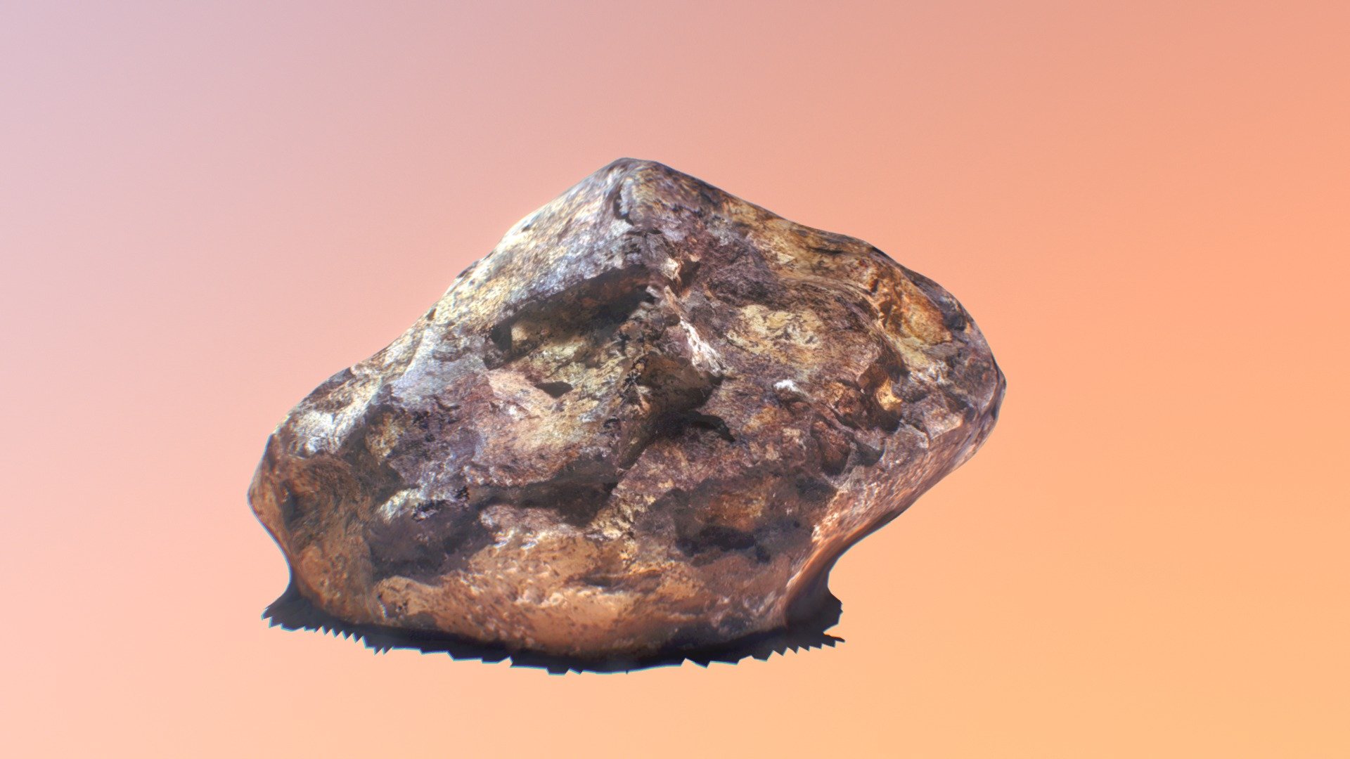photogrammetry rock