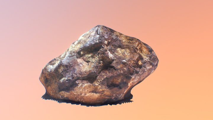 photogrammetry rock 3D Model