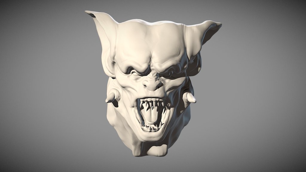 Werewolf Bust (Sculpt)