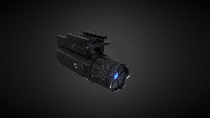 NcSTAR Blue Laser 3D Model