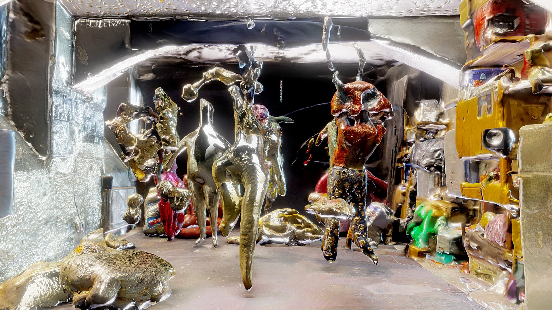 Me and the people from 22 - XRAI Studio Basement