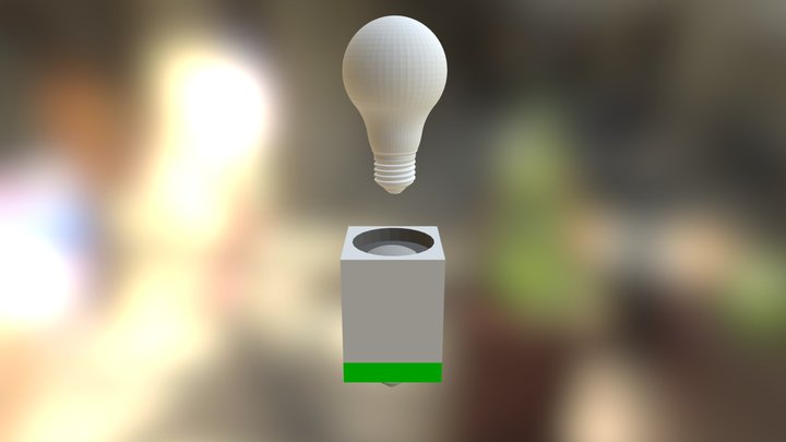 GE Link Small Light Bulbs Smart Adaptors 3D Model
