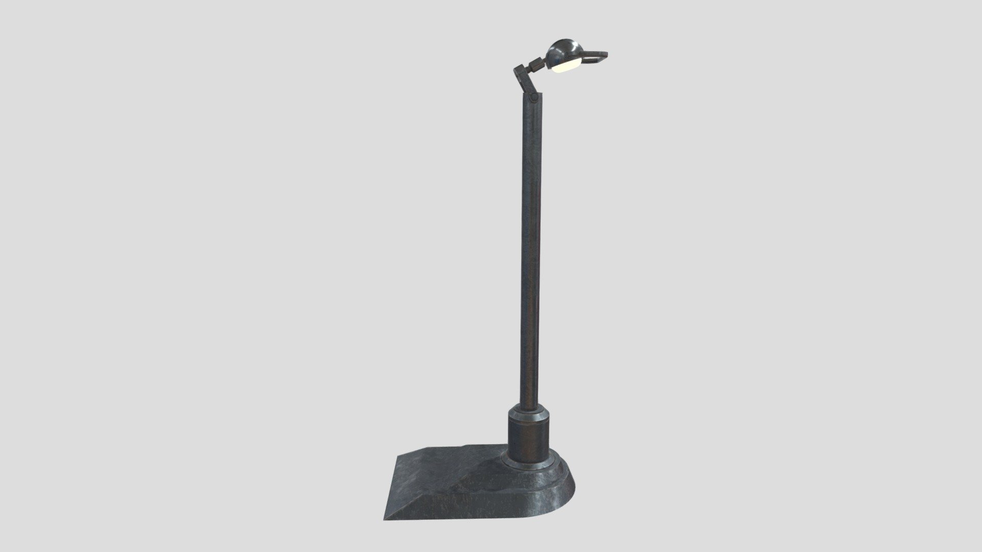 Scifi street lamp Download Free 3D model by honix [e264e47] Sketchfab