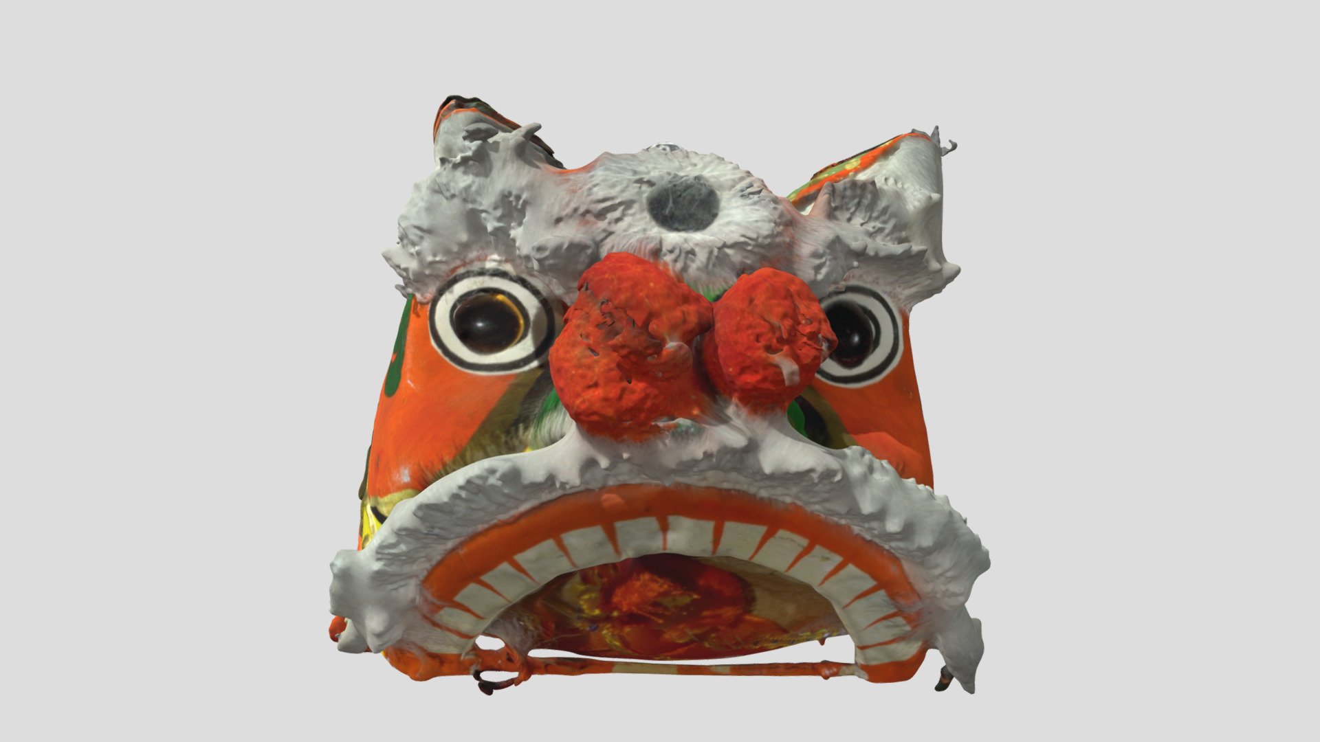 Dragon puppet - 3D model by Aberdeen City Libraries ...