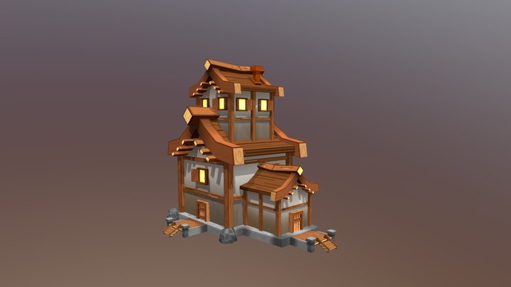 Casa Fazenda 3D Model