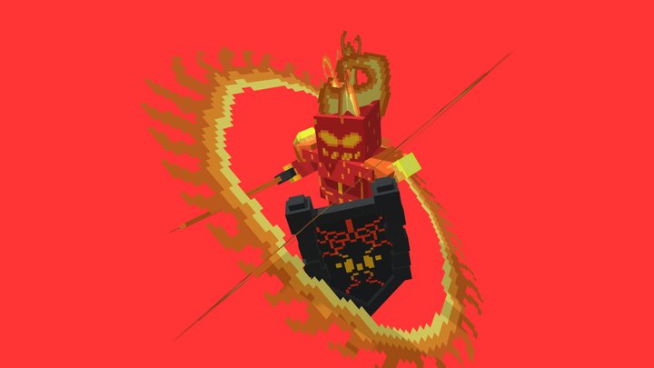 Flame(nexo knights) 3D Model