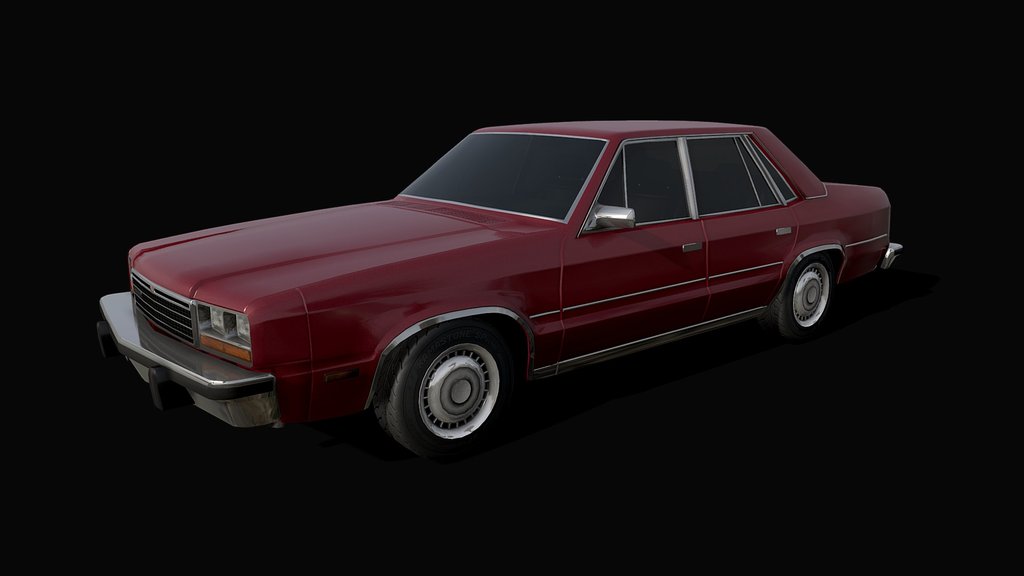 Fairheaven LT '80 - Low poly model