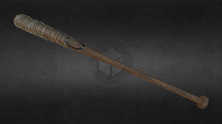 Lucille from "The Walking Dead" 3D Model