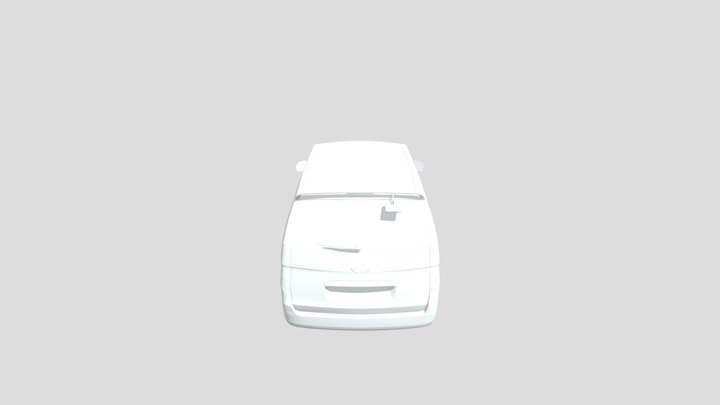 Hyundai Starex 2018 3D Model