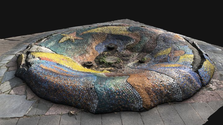 MOSAIC FOUNTAIN 3D Model