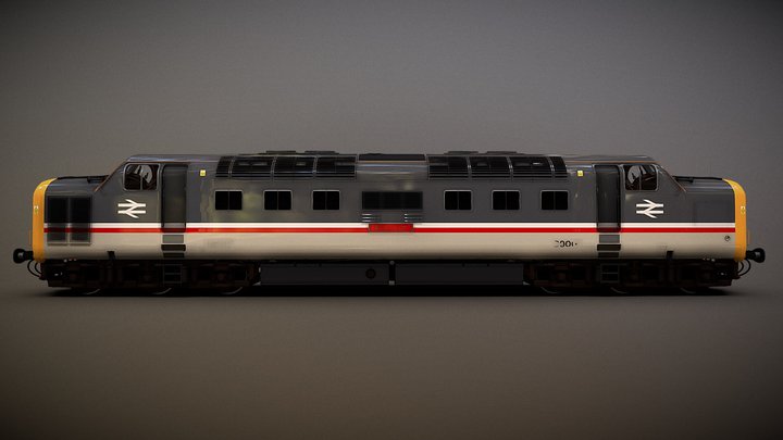 Train - British Rail Class 55 Swallow Livery