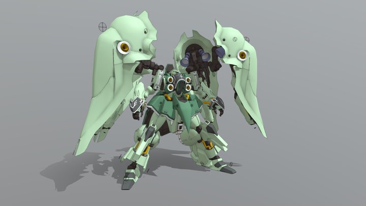 NZ-666 Kshatriya (Base Unit) 3D Model