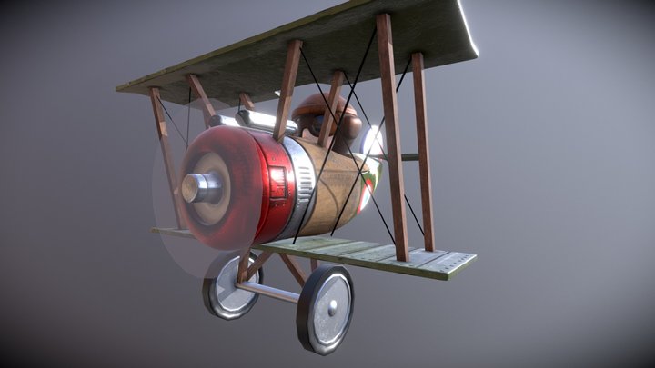Avioncito 3D Model