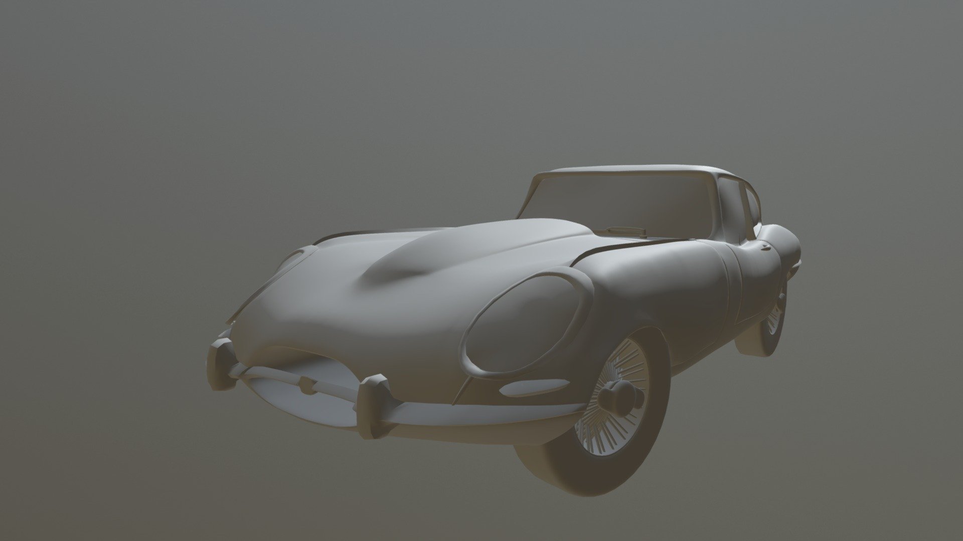 Jaguar e type - 3D model by juanjofedz [e26c0a1] - Sketchfab