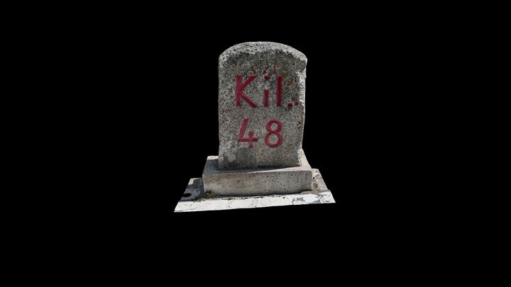 Milestone Furkapass Km 48 von Altdorf – Modelo 3D gratuito STL