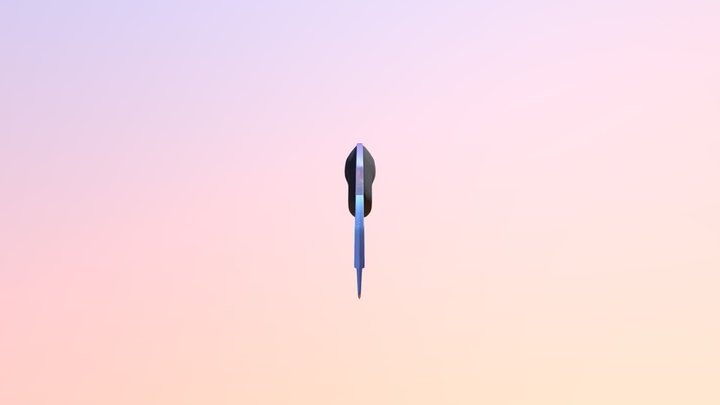 Gut Knife Milky Way 1 3D Model