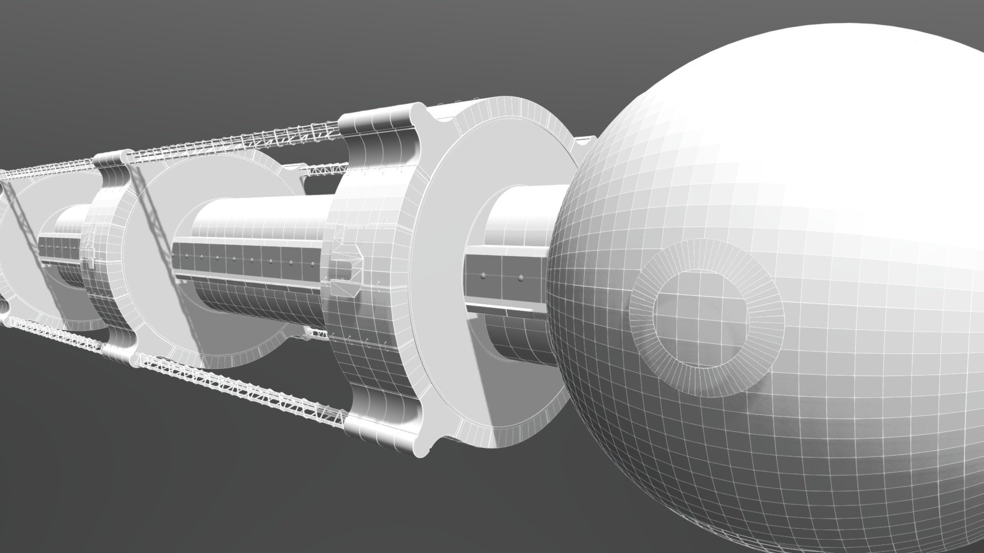 Space station lifts block - Download Free 3D model by mounirsaada ...