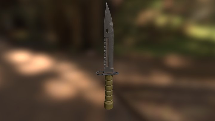 Knife 3D Model