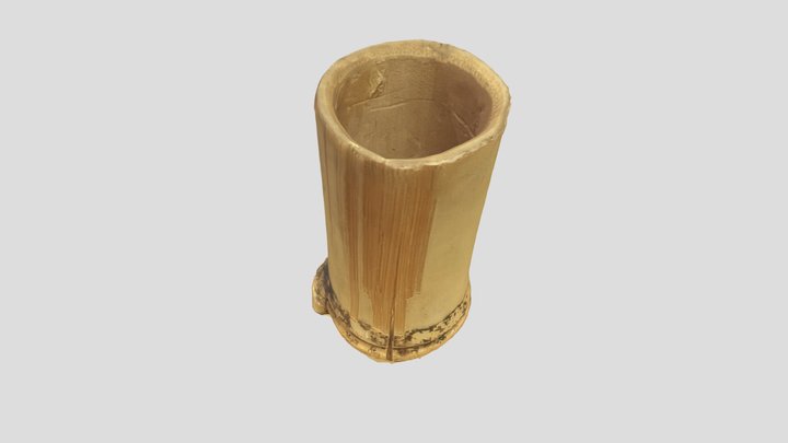 Bamboo cup 3D Model