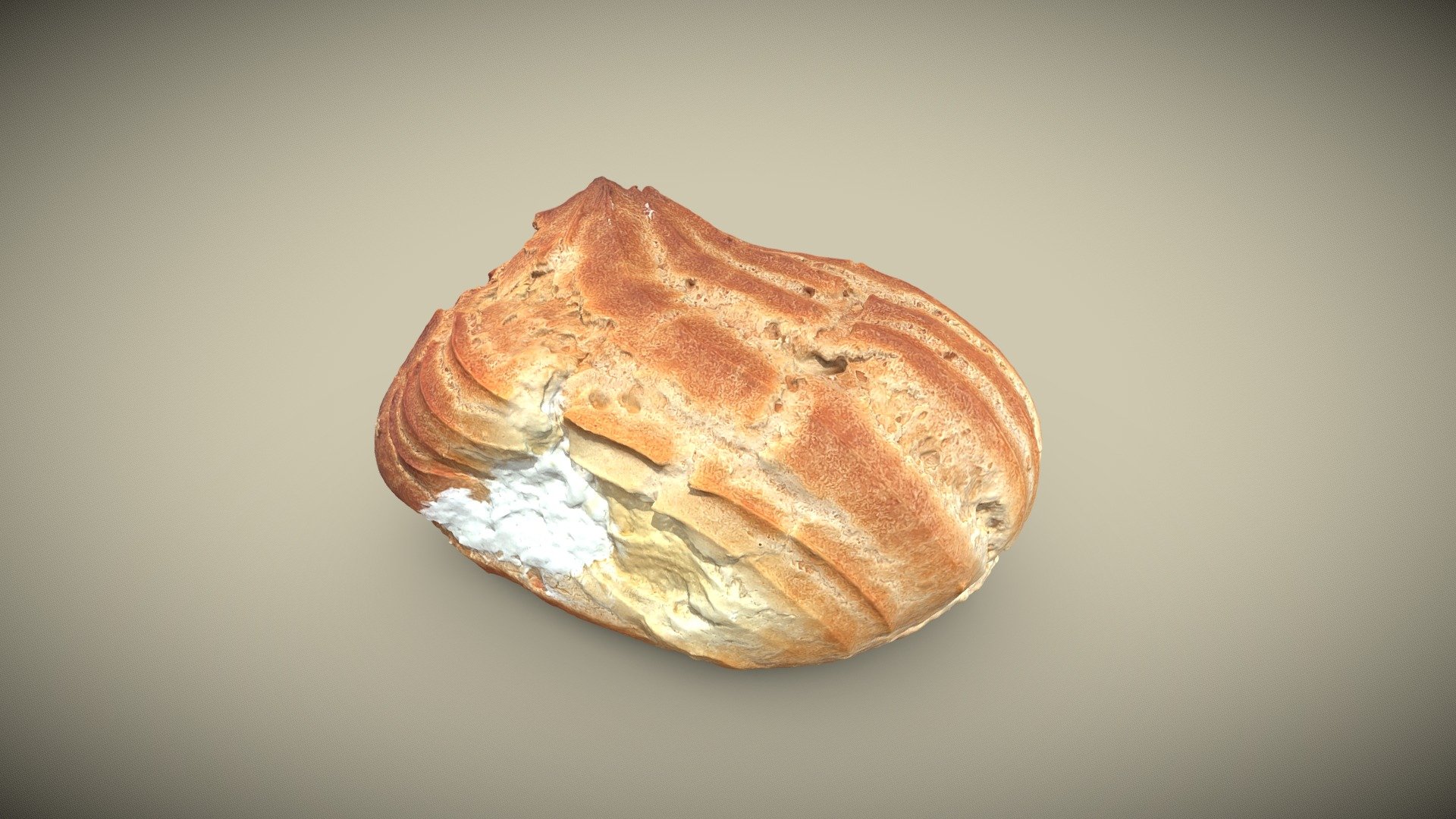 Пирожное | Pastry with custard [Scan] - Download Free 3D model by ...