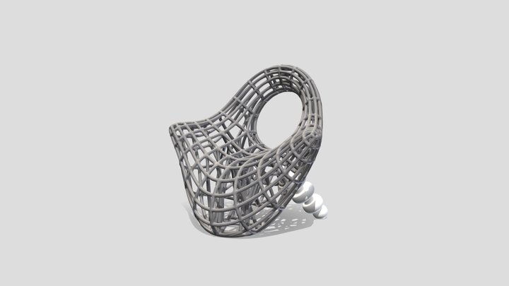 “TAKASIMADA”chair 3D Model