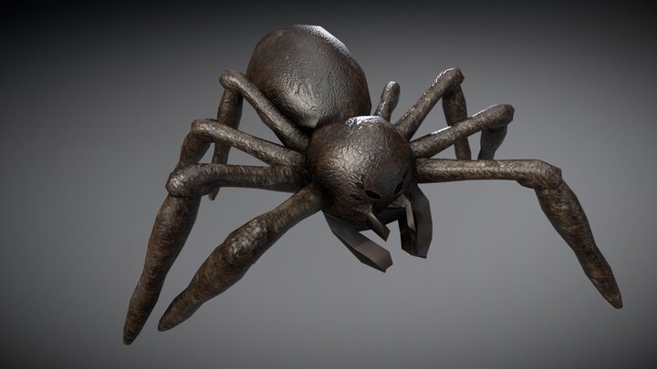 TwinStickApocalypse - Spider (slowed down) 3D Model