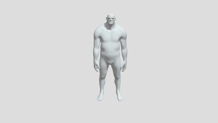Giant Man Idle 3D Model