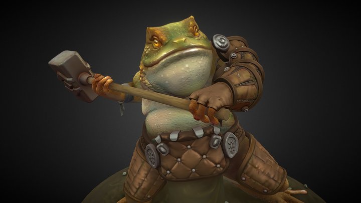 Froggy 3D Model