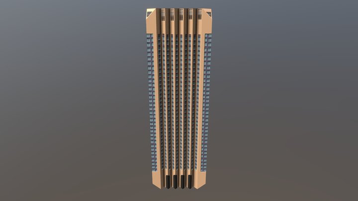 Sydney Building 04 3D Model