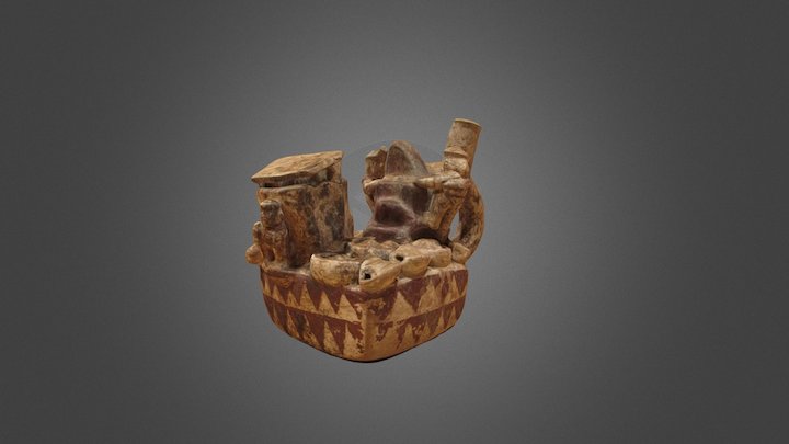 Moche Pottery | UIMA Project by Myat Aung 3D Model