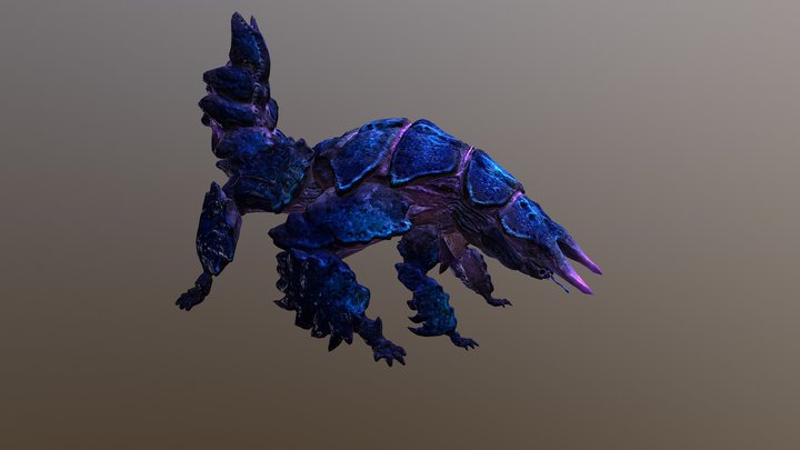 RCA 3D/ creature 04 3D Model