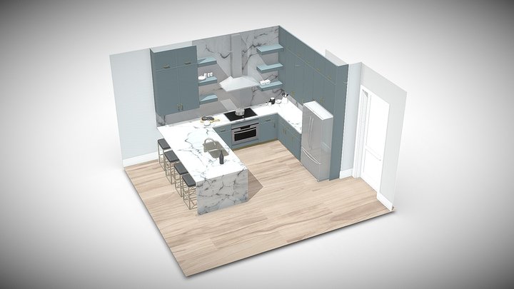 So Ce Kitchen 3D Model