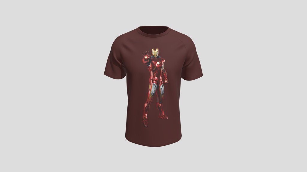 Iron Man Mark Armor Graphic T Shirt
