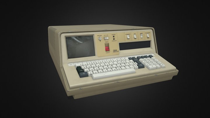 Computer IBM 5100 3D Model