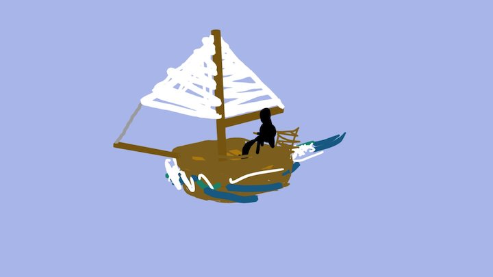 Sailing 3D Model
