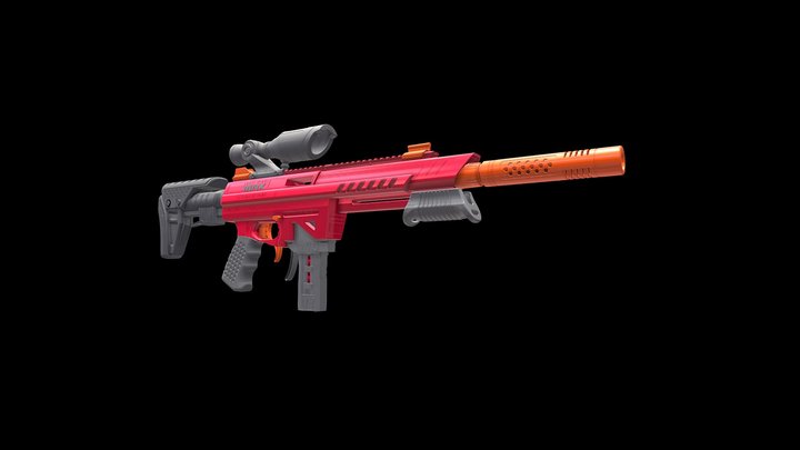 Dart Zone Max Stryker 3D Model