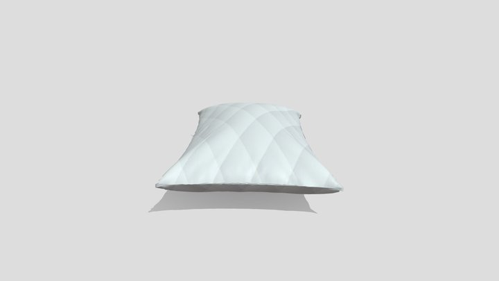 The Pillow Is White 3D Model