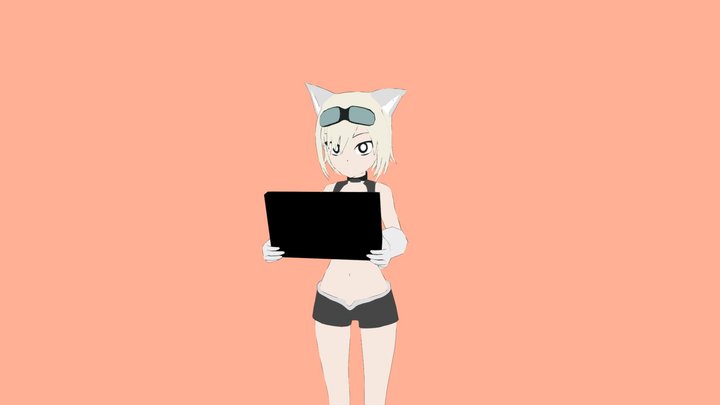 The Touched Cat Girl