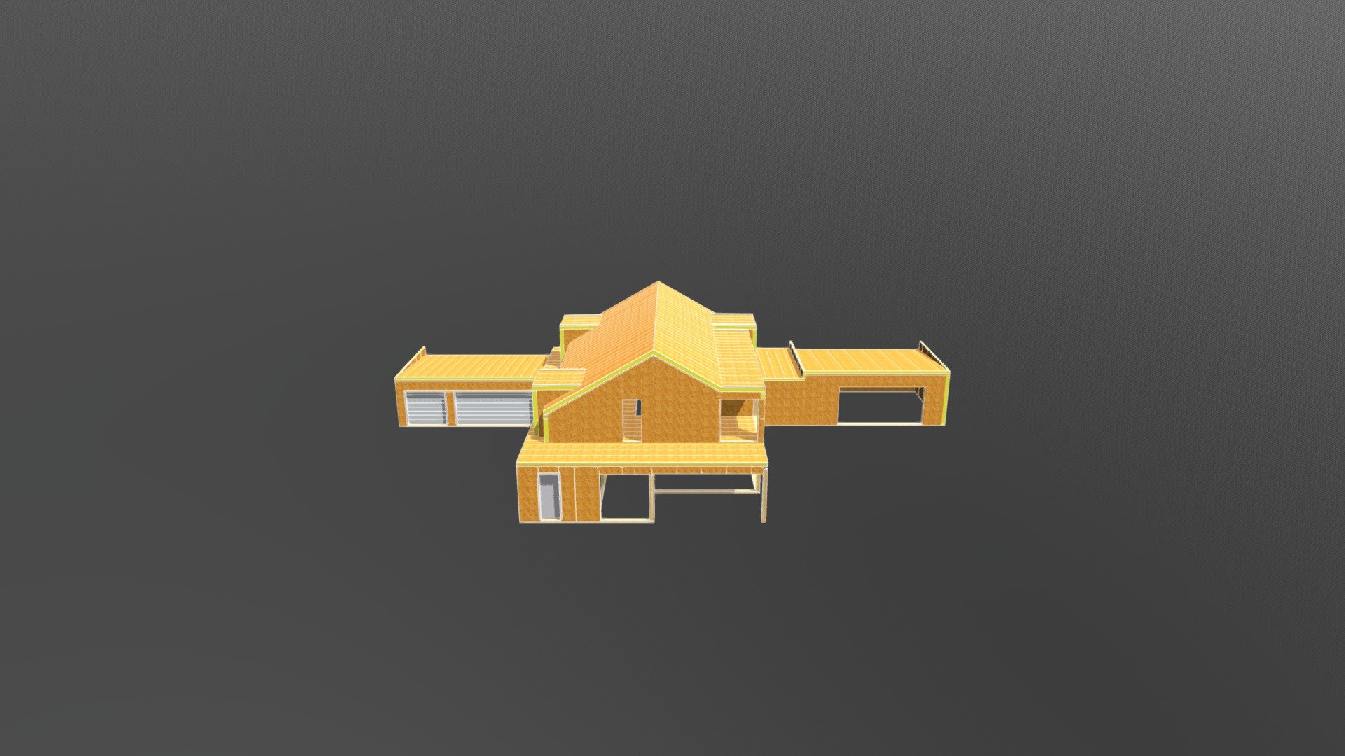 Projekt indywidualny z basenem - Gorzów Wlk. — Sketchfab embed 3D viewer