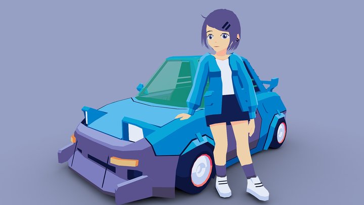 Nradiowave's Character 3D Model