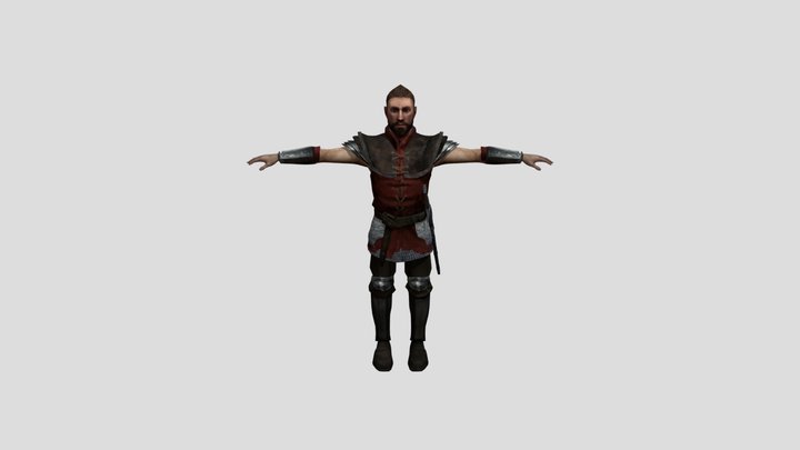 Gothic - Old Camp Guard 3D Model