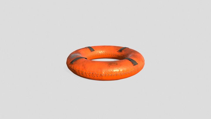 Inflatable ring 3D Model