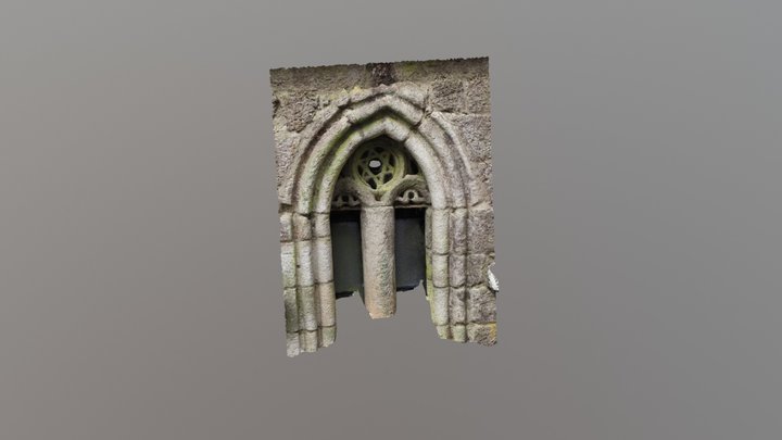 Arco da Capela de Santo Alberte-Guitiriz-Galicia 3D Model