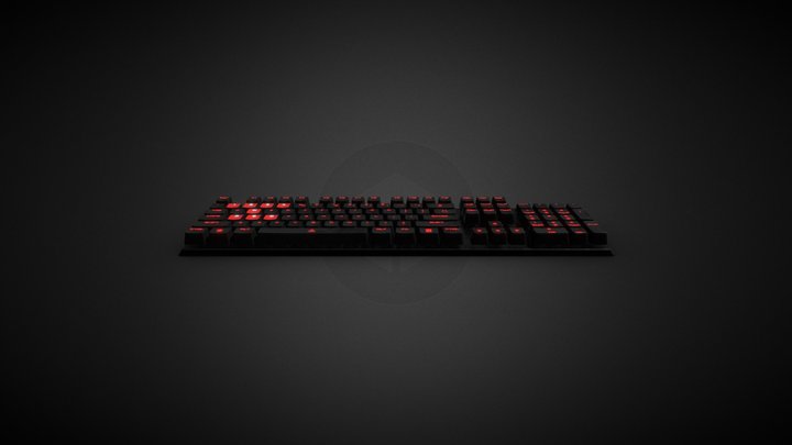 Keyboard 3D Model